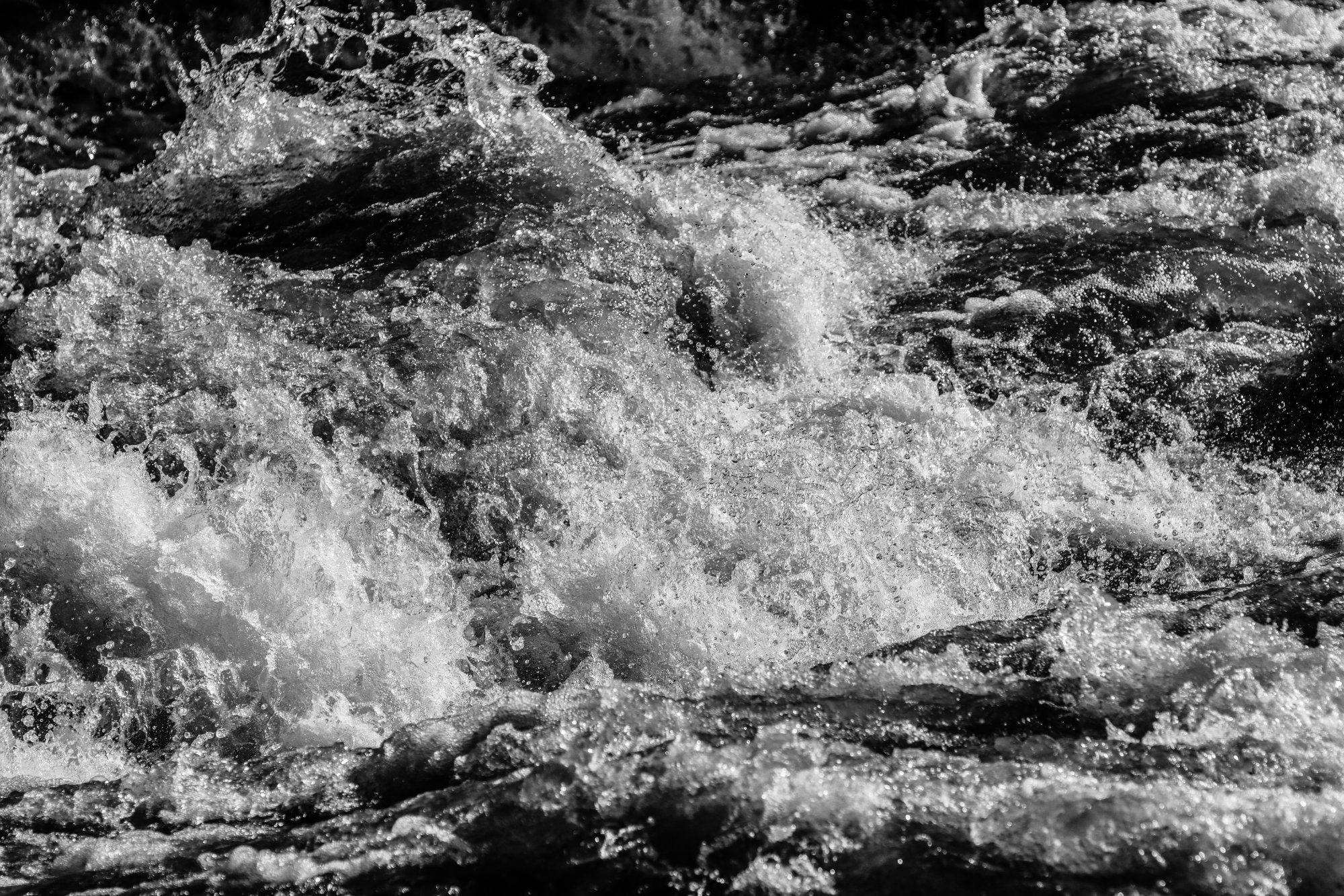 Mountain creek rapids — water and septic are critical due diligence items for NC mountain properties
